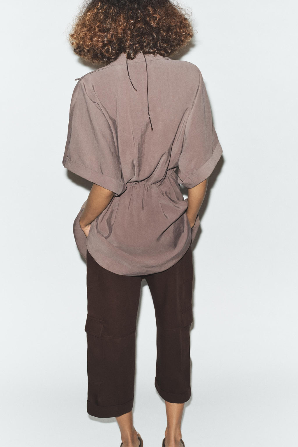 SHORT WRAP DRESS - Zara фото 4