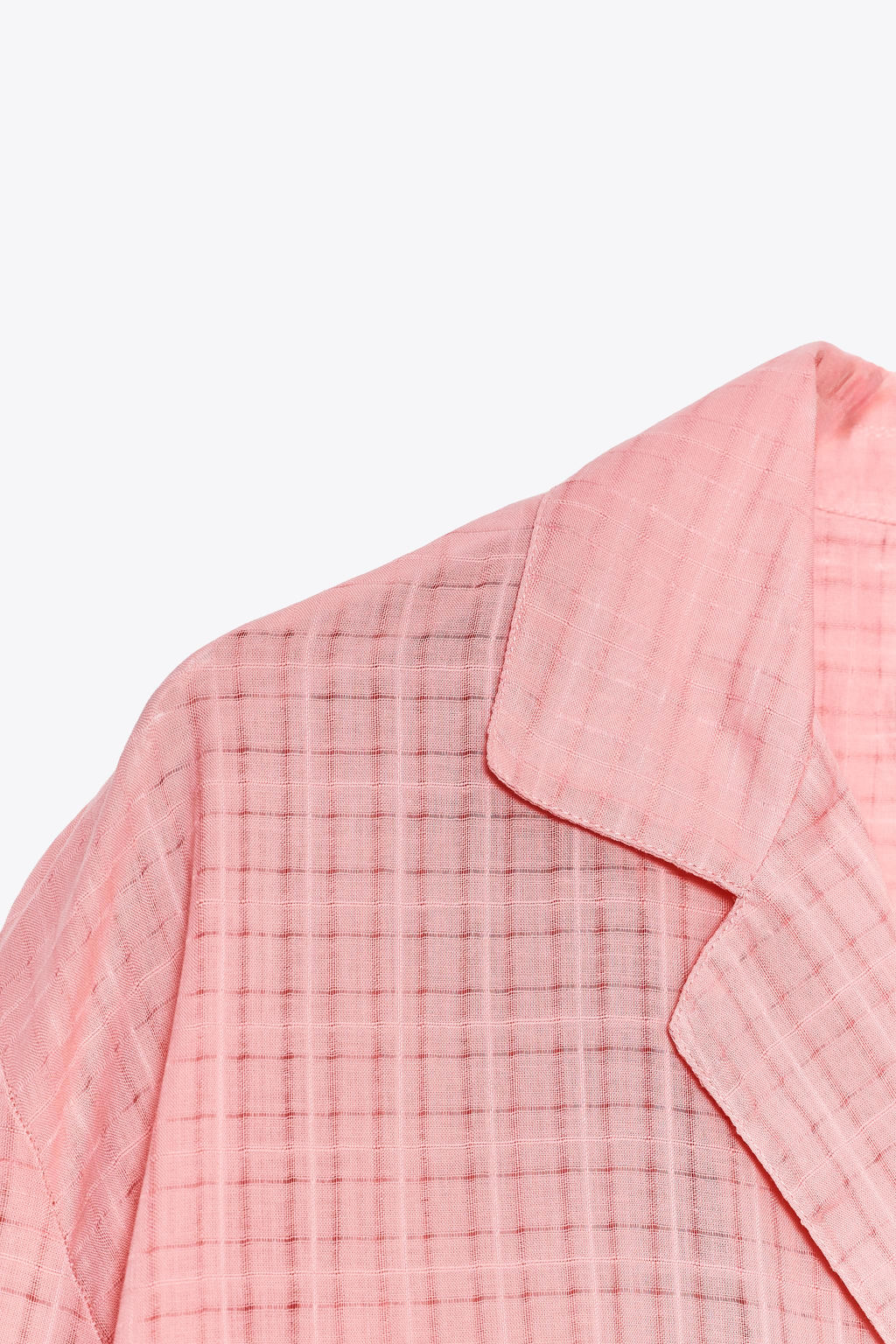 ZW COLLECTION CHECK PYJAMA SHIRT - Zara фото 18