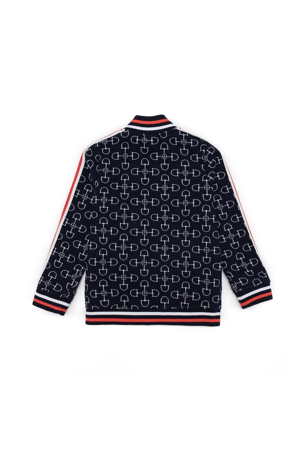 Темно-синяя толстовка для мальчиков с круглым вырезом - U.s. polo assn фото 2