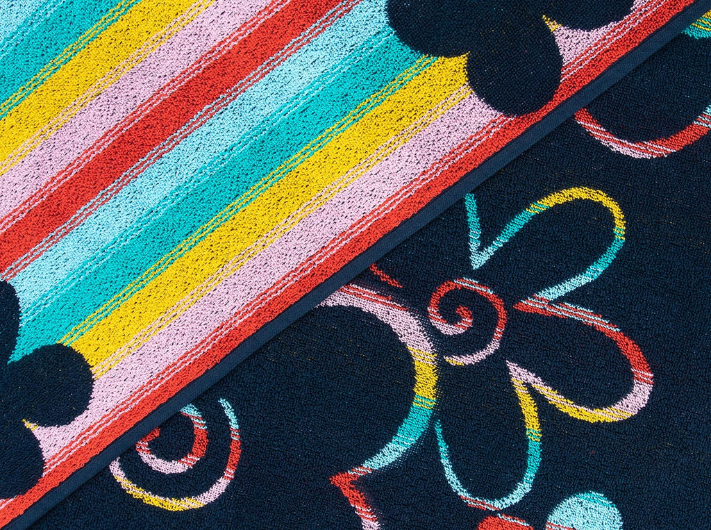 Полотенце махровое 6с102.411ж1 Мечта (т.радужка) 67х150см