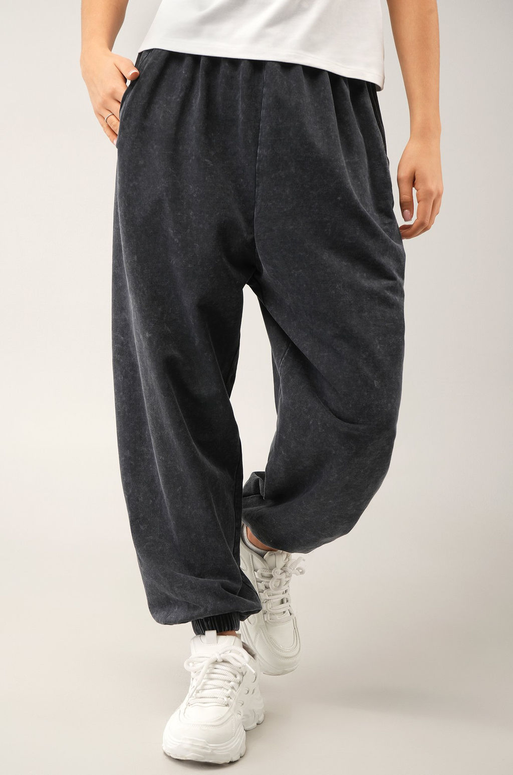 Женские брюки из футера двухнитки Happyfox