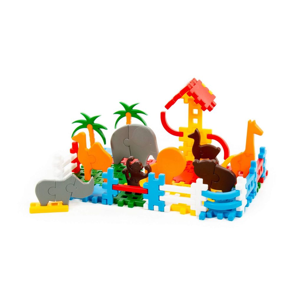 Конструктор Зоопарк (117 элементов) (в мешке) - Полесье фото 3