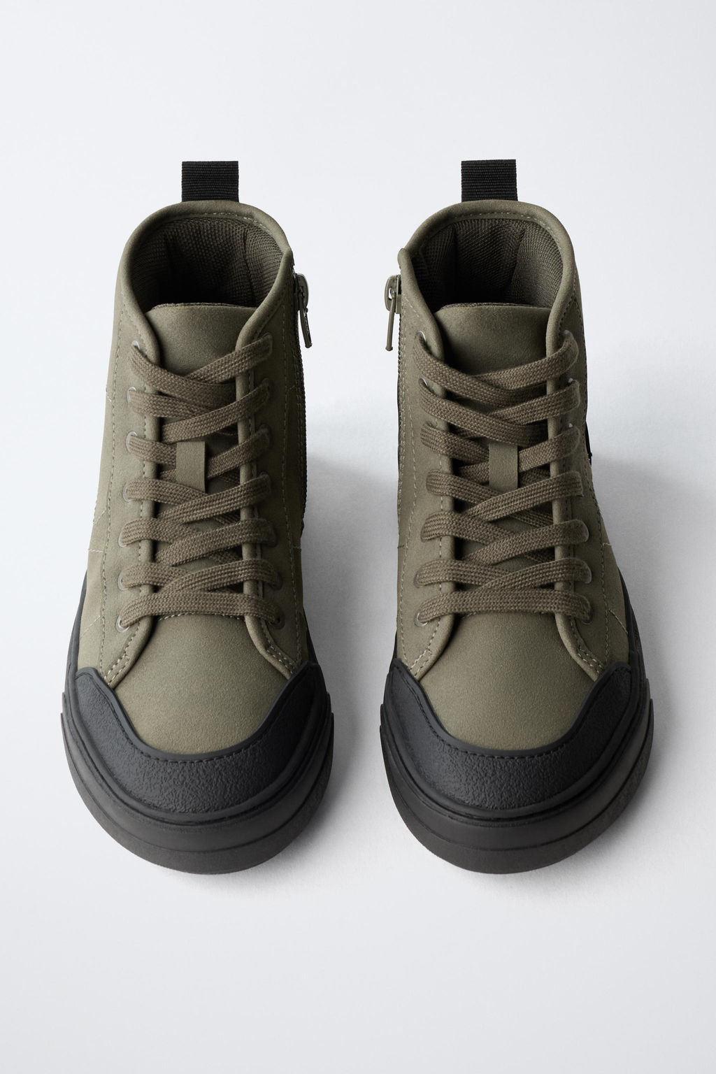 TECHNICAL HIGH-TOP SNEAKERS - Zara фото 4