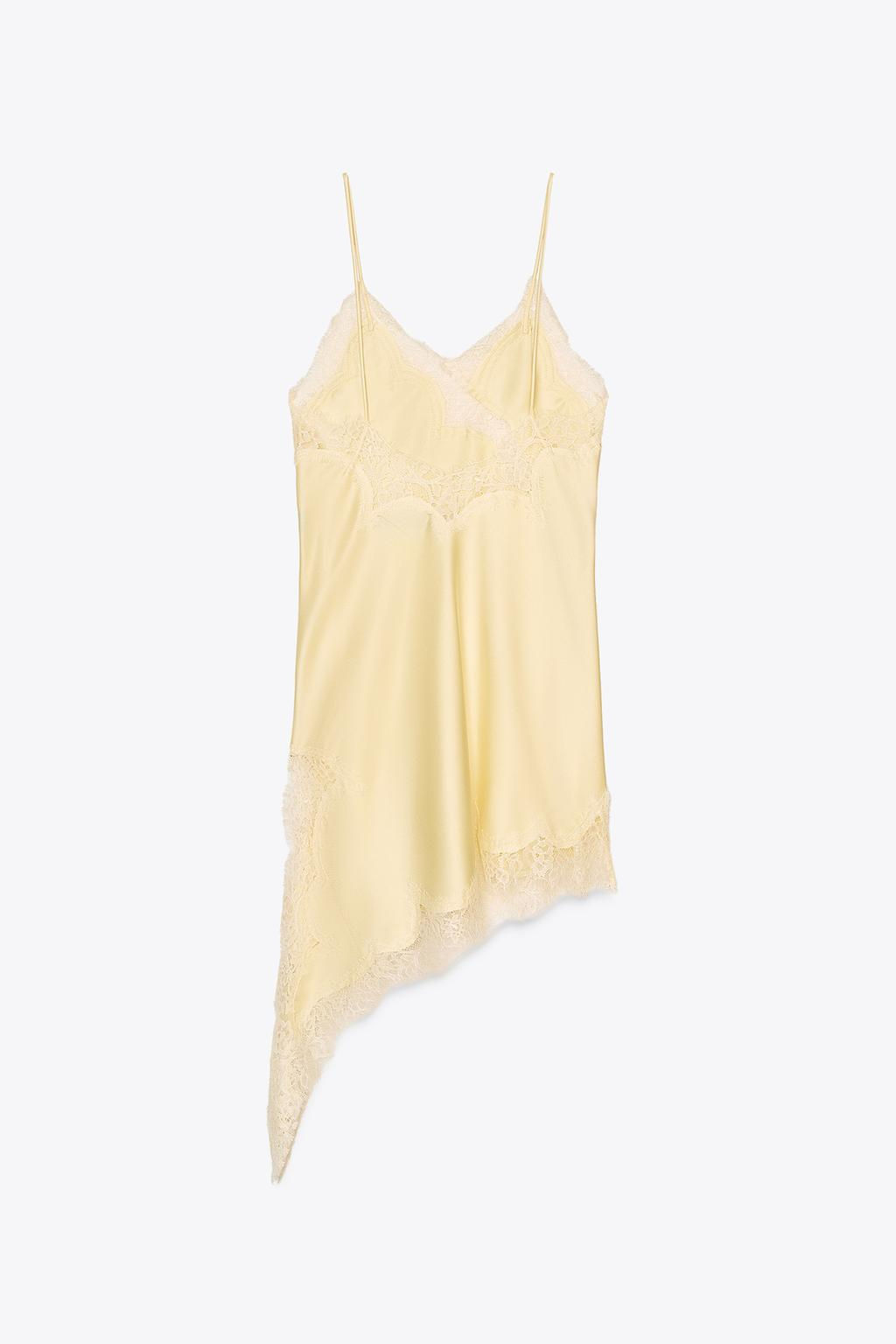 ASYMMETRIC LACE DRESS ZW COLLECTION - Zara фото 14