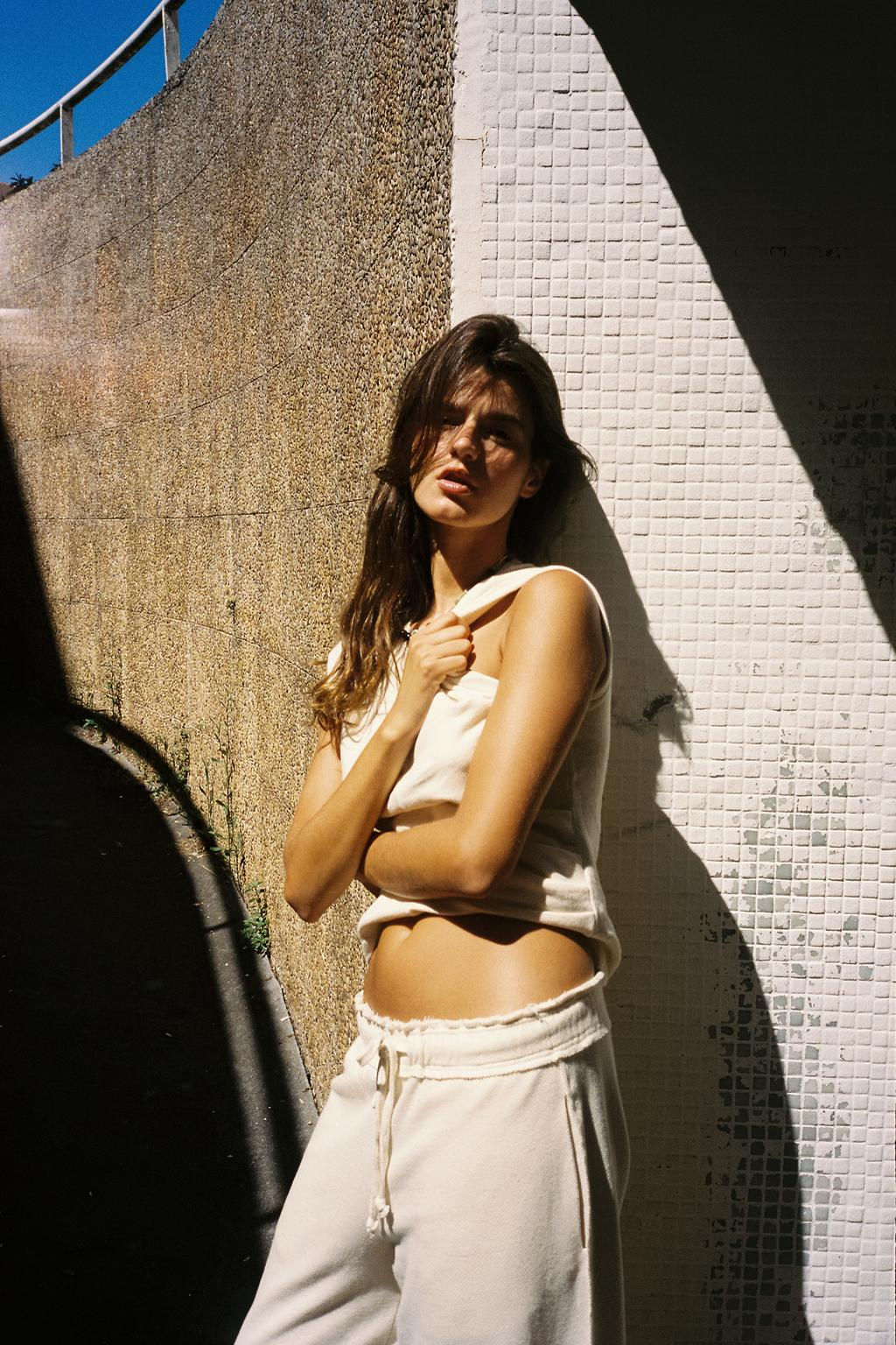 RUSTIC GATHERED TOP - Zara фото 3