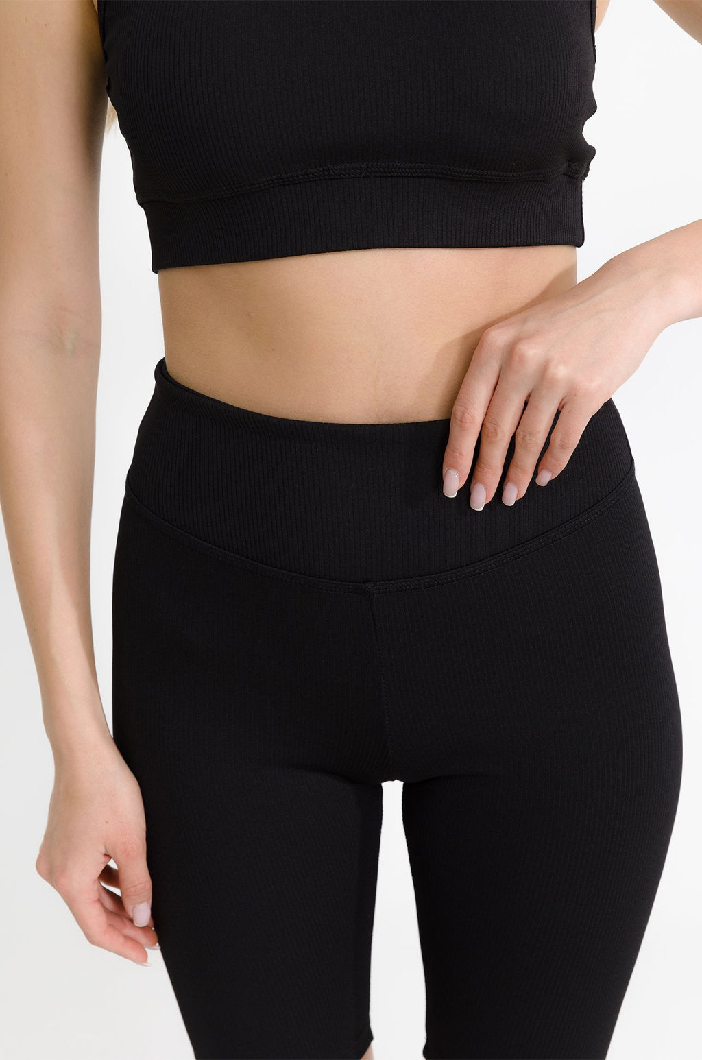 Женские велосипедки в рубчик-лапша Happy Fox  фото 39