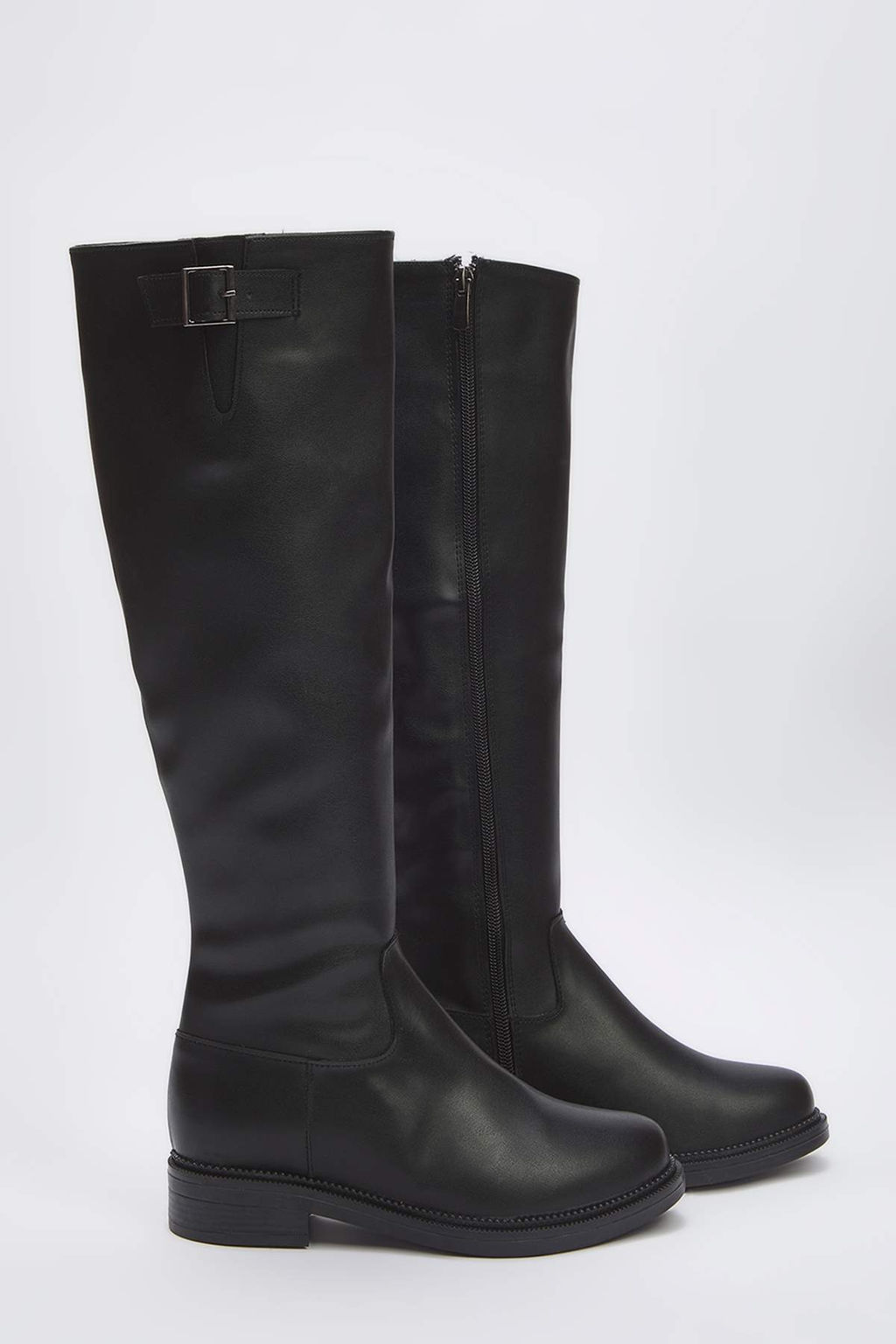 Siyah Toka Detayl? Duz Topuklu Binicilik Tarz? Kad?n Cizme
TAKAW26CZ00012 - Trendyolmilla фото 7