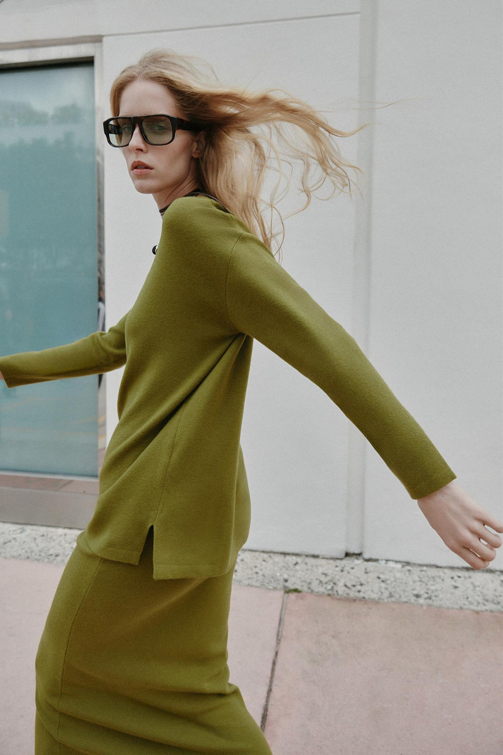 LONG KNIT JUMPER - Zara фото 10