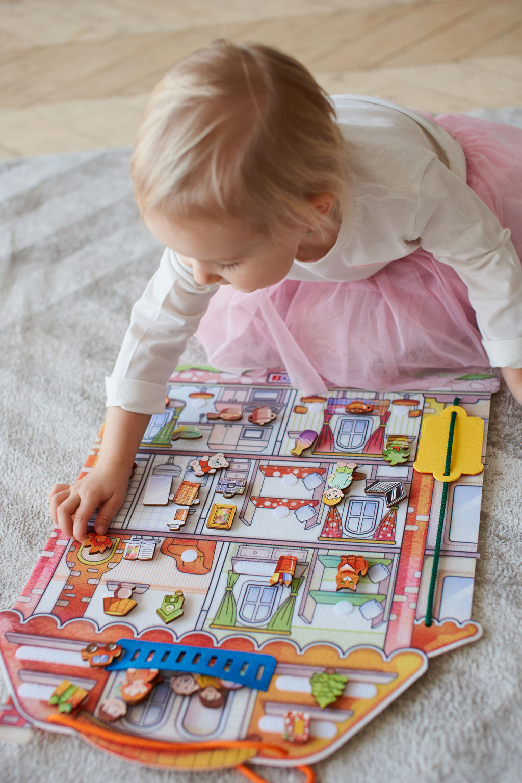 Дидактический коврик Дружная семья - Smiledecor фото 6