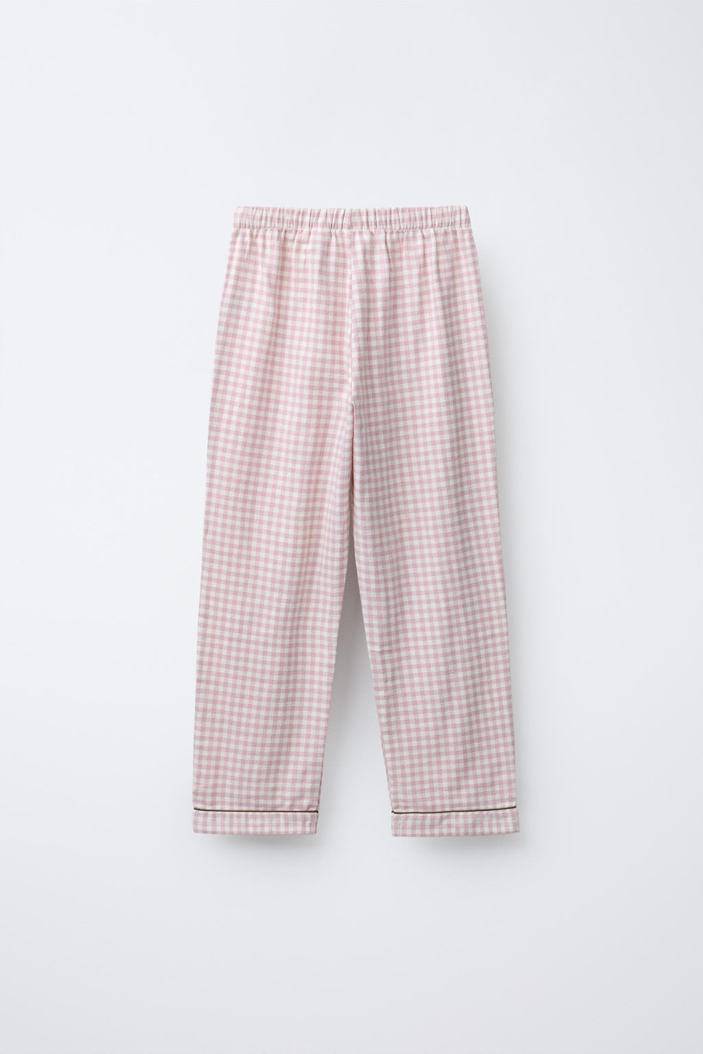 AGES 6-14 / FLANNEL GINGHAM PYJAMAS - Zara фото 5