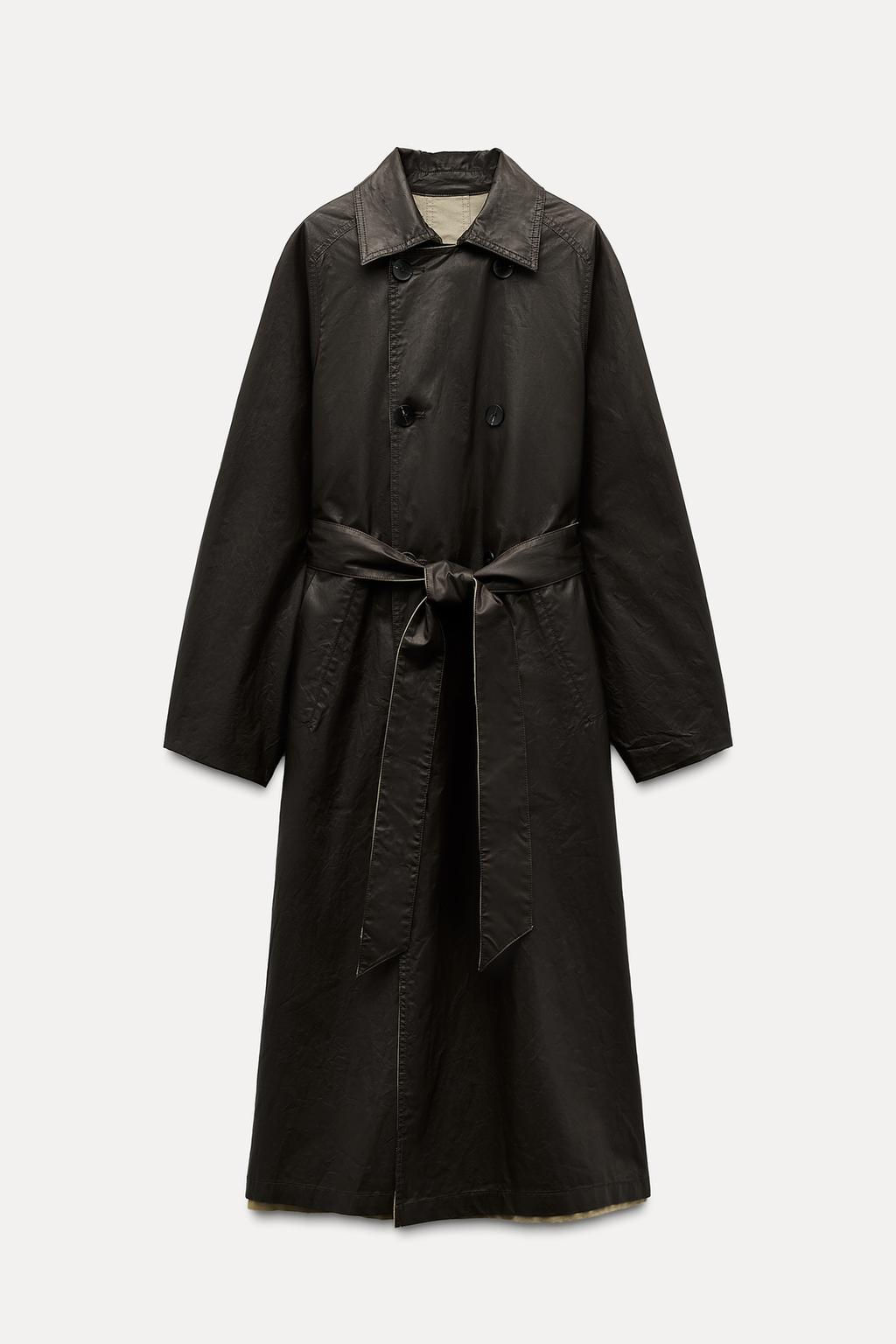 REVERSIBLE TRENCH COAT ZW COLLECTION - Zara фото 10