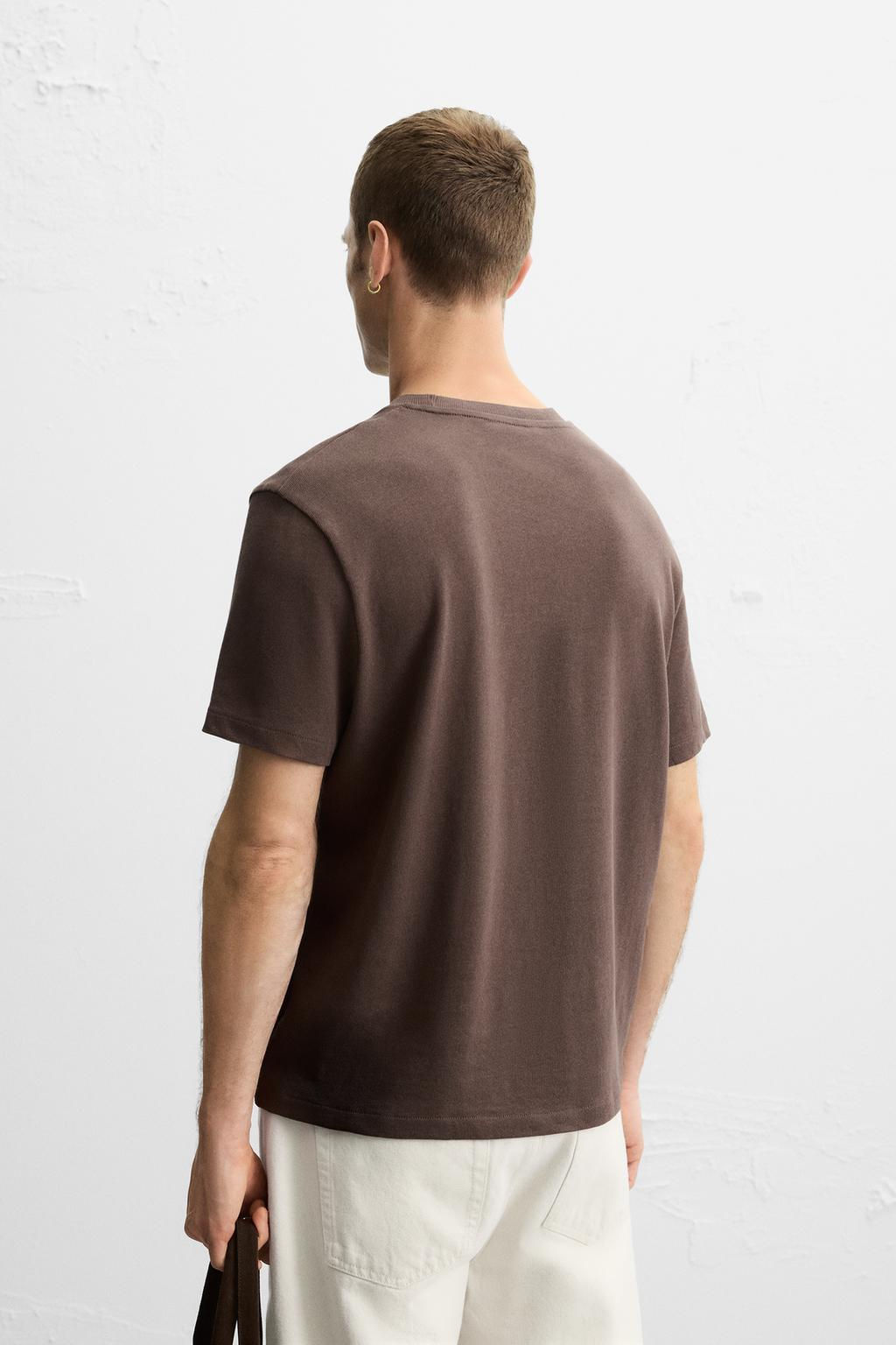 BASIC KNIT T-SHIRT - Zara фото 59