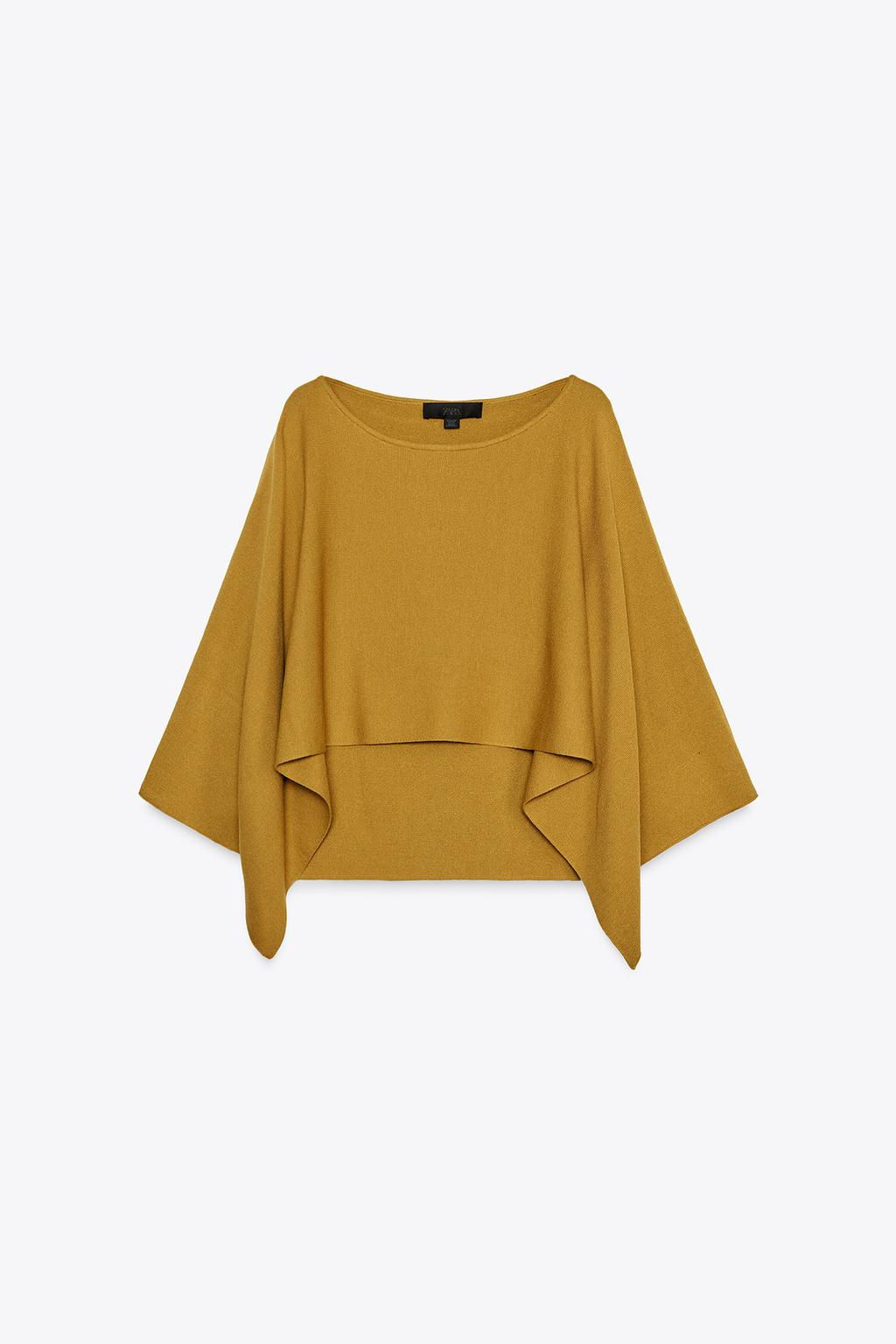 LAYERED KNIT TOP - Zara фото 7