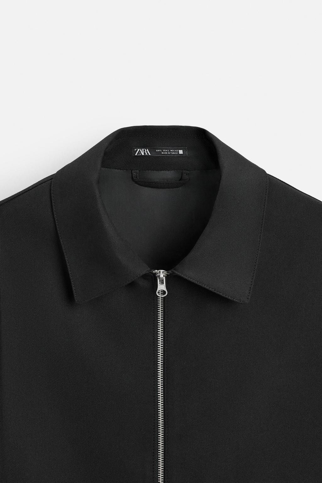 CROPPED FIT JACKET - Zara фото 9