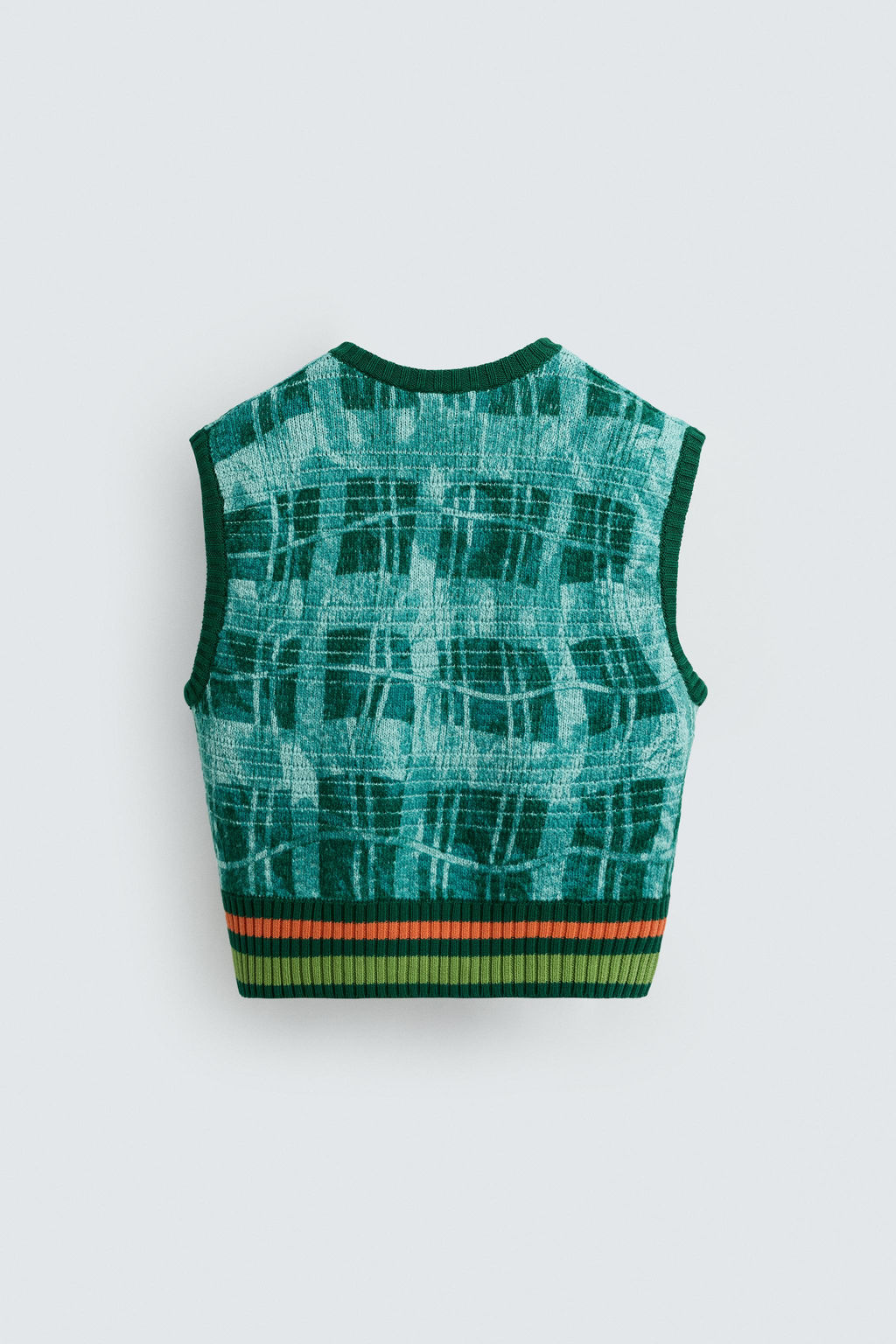 GRAPHIC PRINT KNIT WAISTCOAT  OTIS KWAME KYE QUAICOE - Zara фото 18