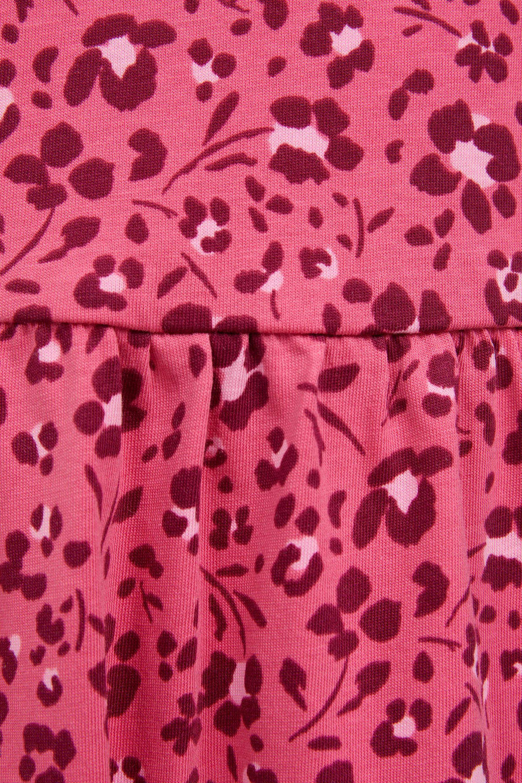 K_z _ocuk Pembe Bisiklet Yaka Elbise