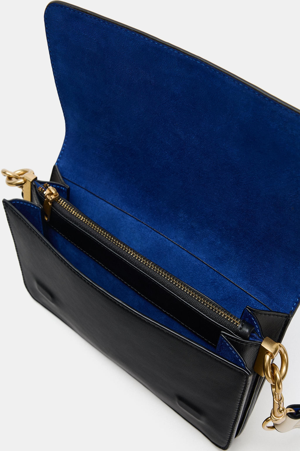 BOLSO BANDOLERA DETALLE ASA / Negro - Zara фото 8