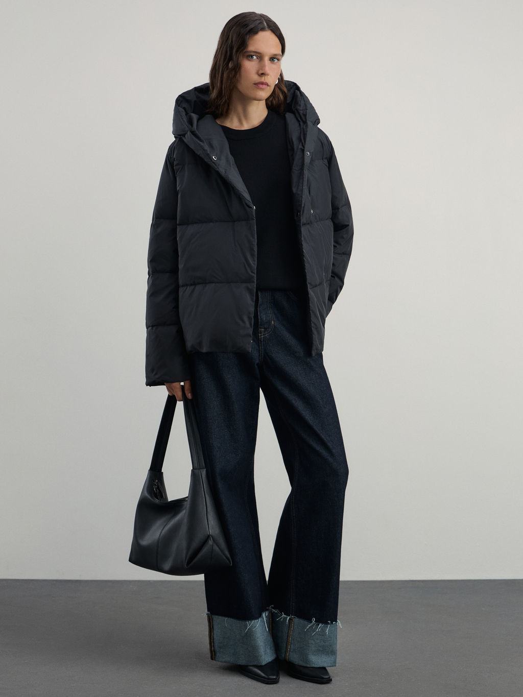 Куртка стеганая с капюшоном / Zarina  фото 2