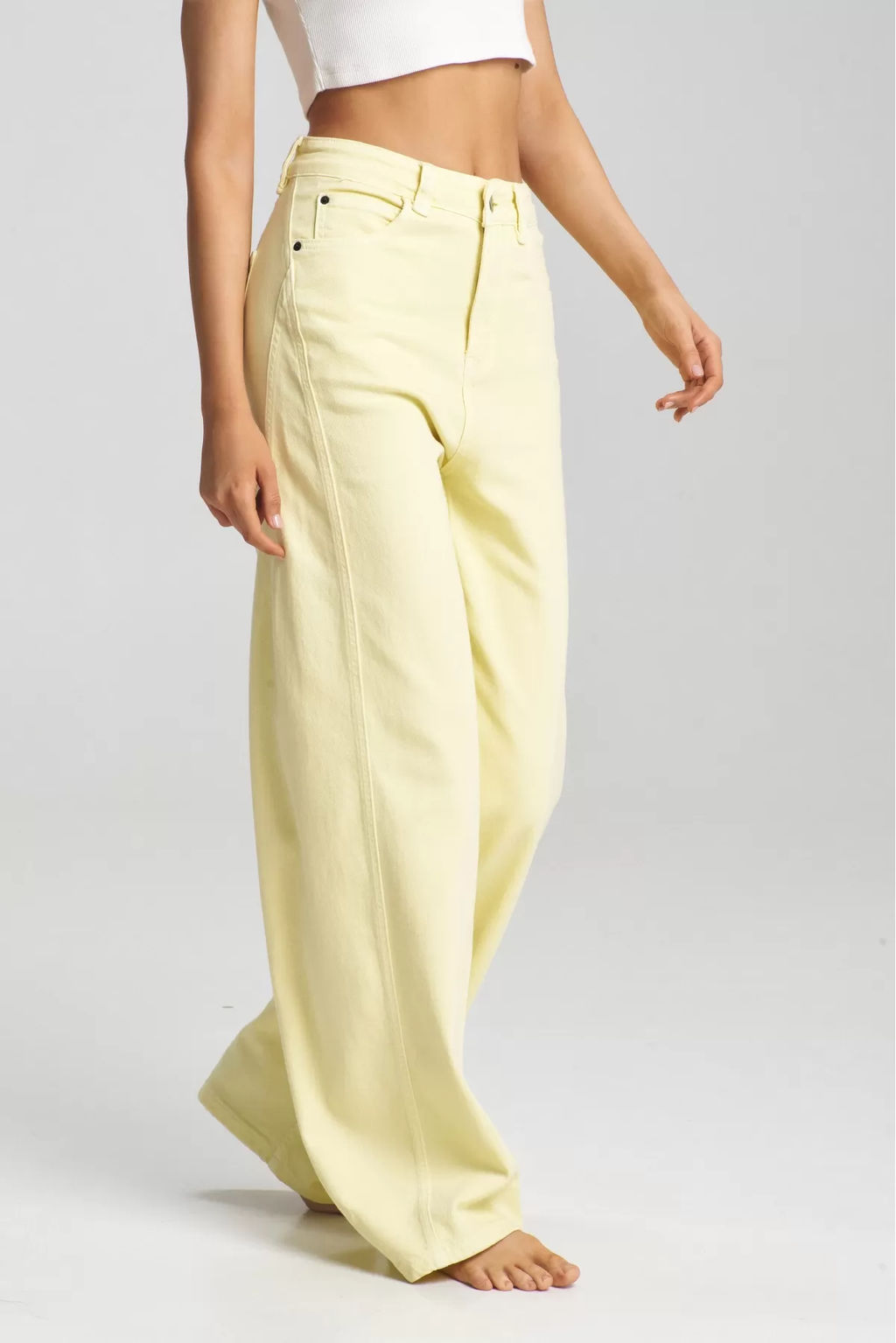 Джинсы BAGGY с двойным швом Lemon