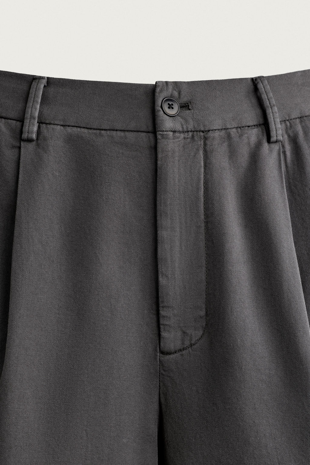 BERMUDA LAVADA RELAXED FIT / Gris - Zara фото 7