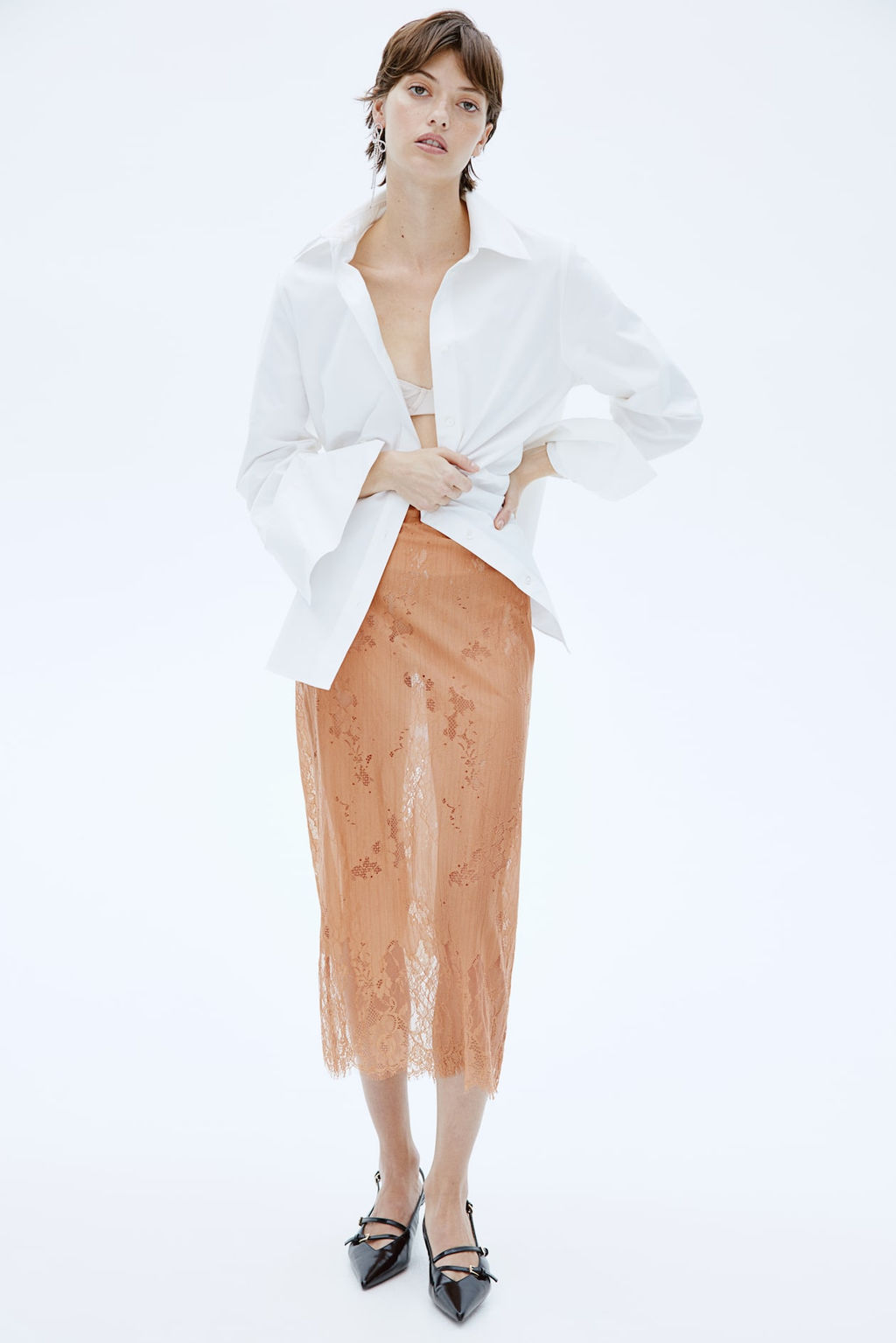 Falda de encaje - H&m фото 2