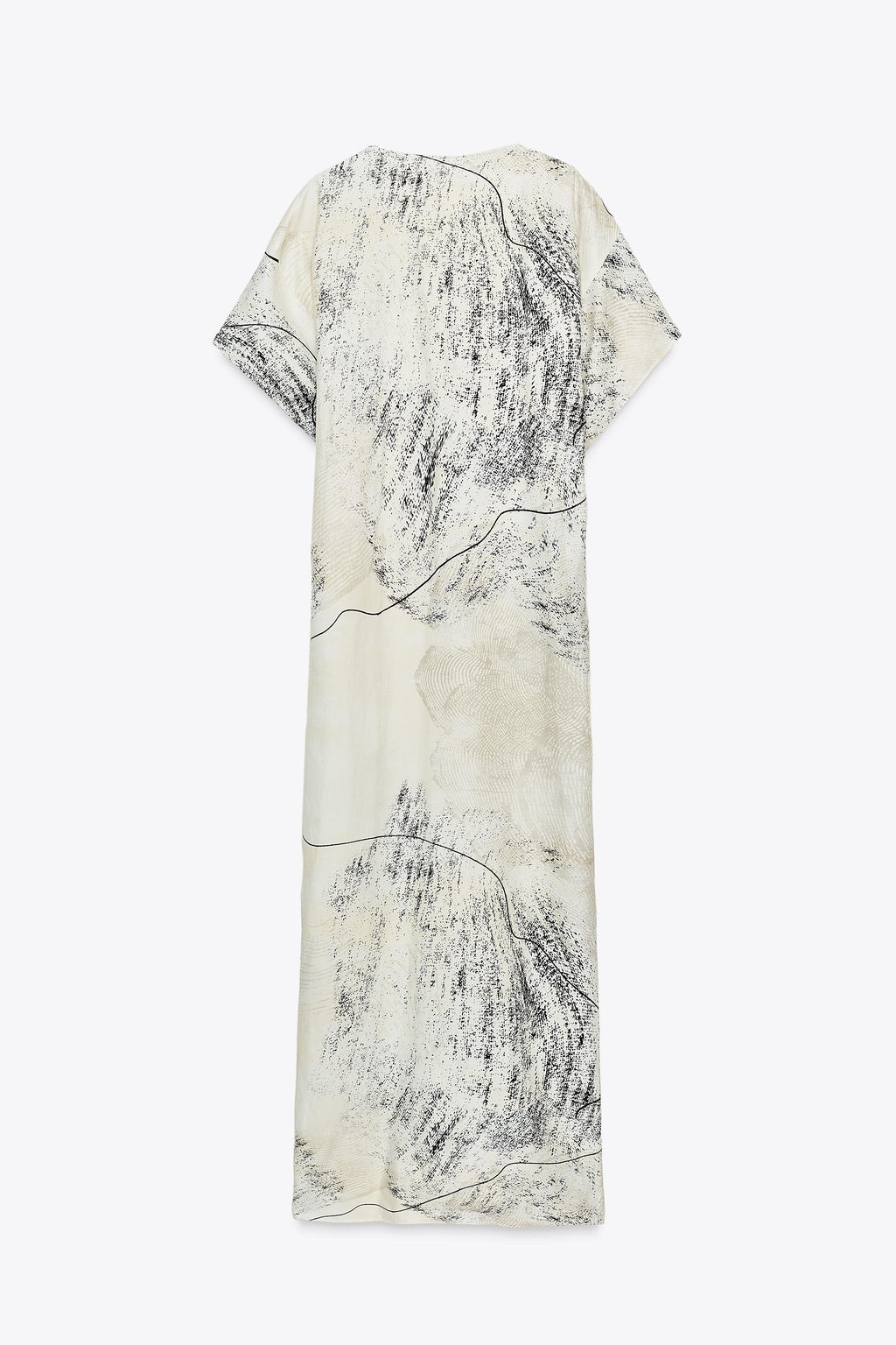 ZW COLLECTION PRINTED MIDI DRESS - Zara фото 5