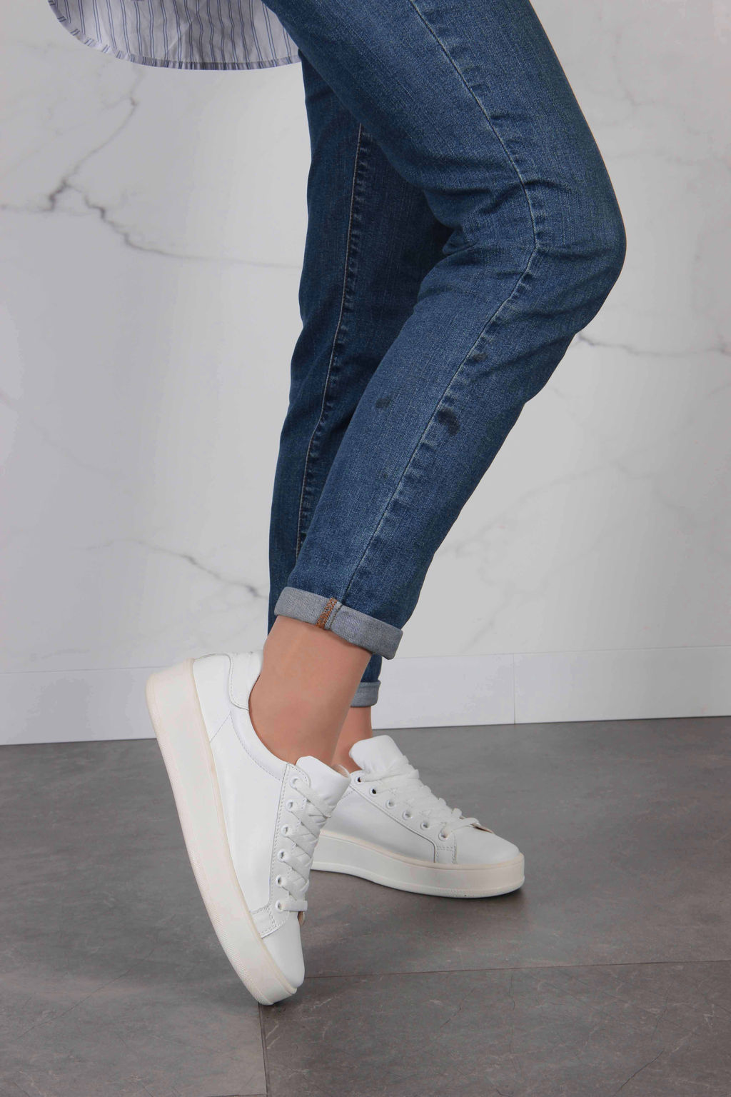 Кеды 128.143w.Белый