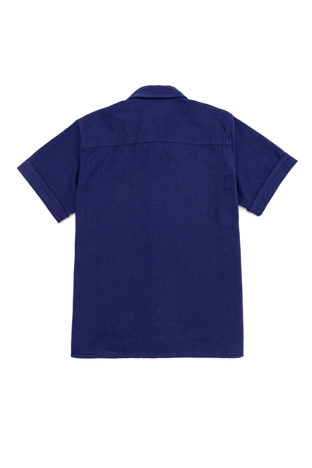 Мальчик синяя рубашка с коротким рукавом - U.s. polo assn фото 2