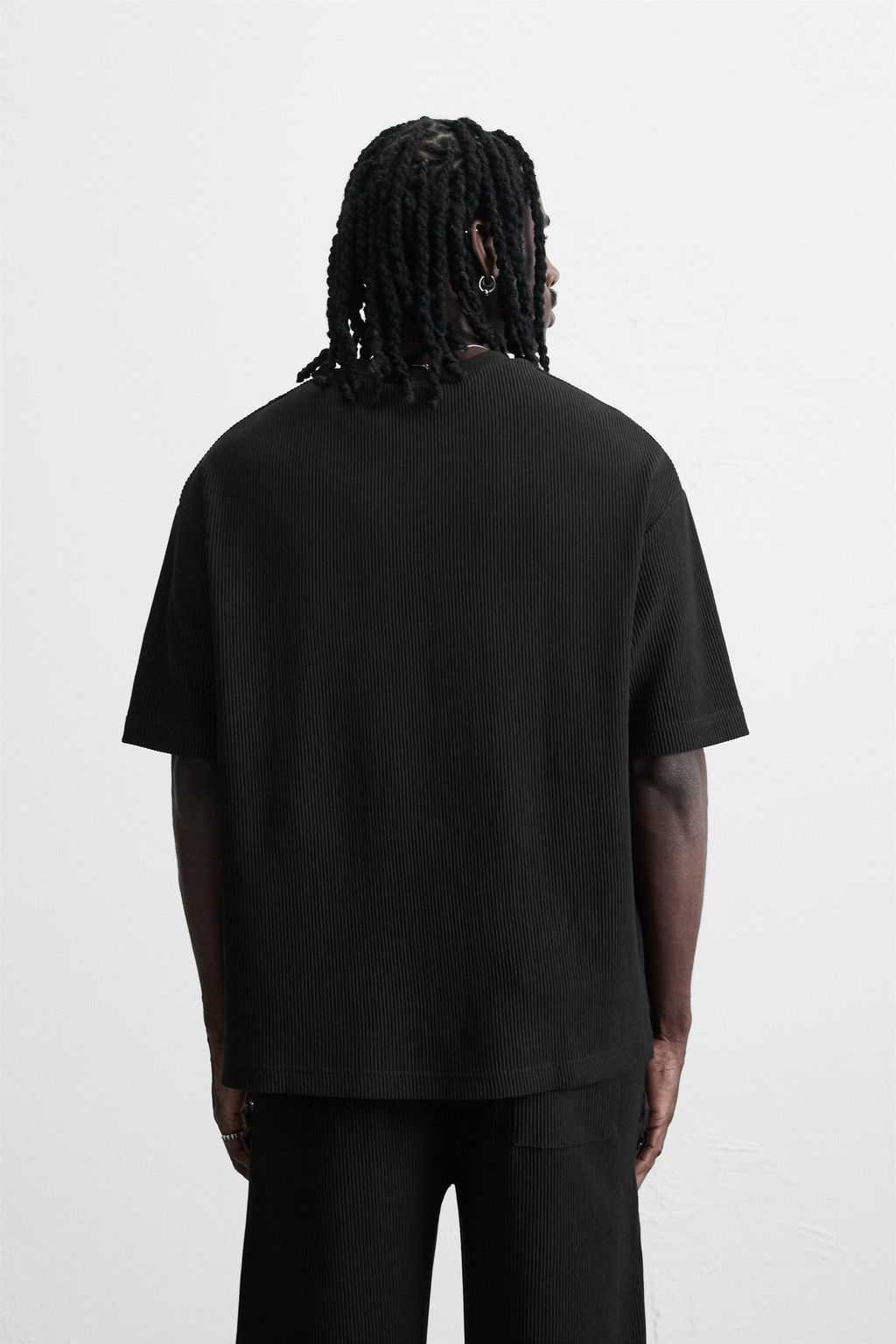 VERTICAL TEXTURE T-SHIRT - Zara фото 3