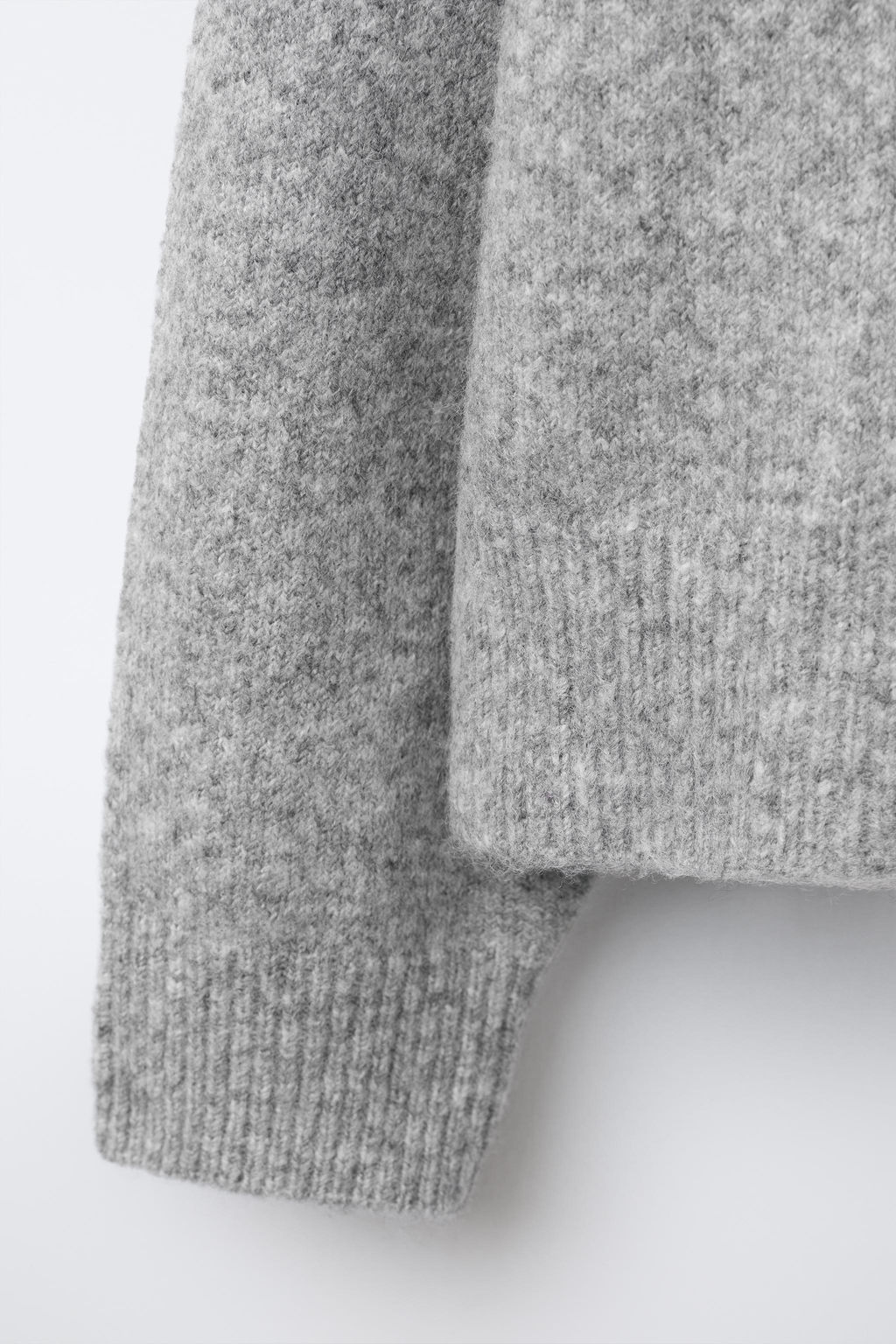 HOODED CARDIGAN WITH CROCHET TRIM - Zara фото 4