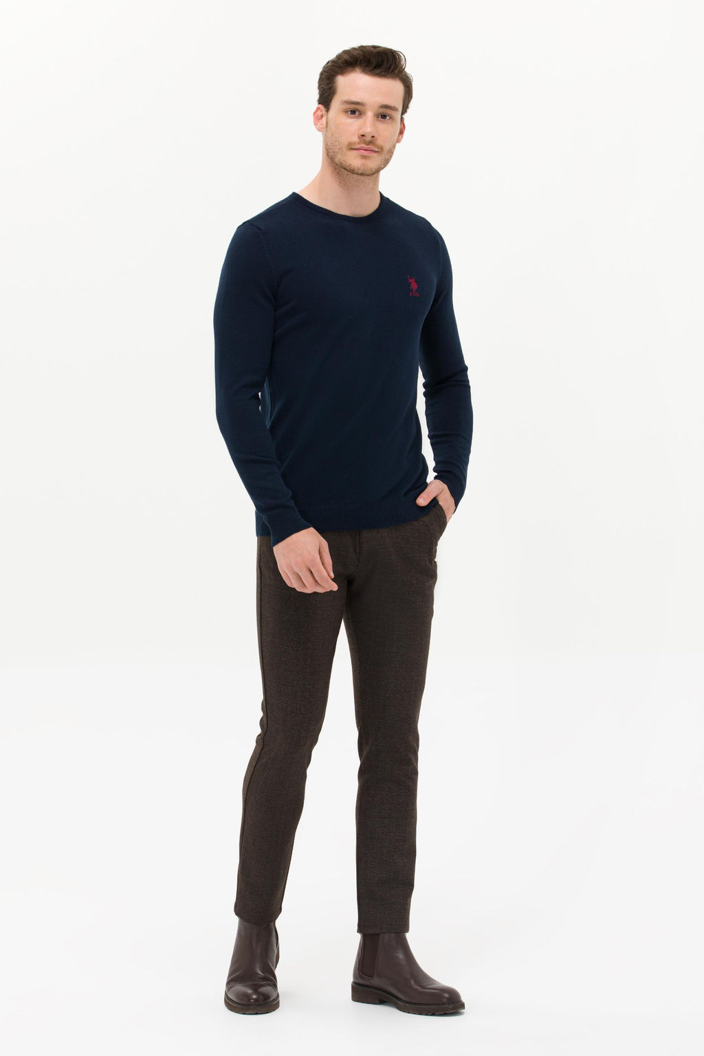 U. S. Polo Assn / Мужские холщовые брюки цвета кокоса - U.s. polo assn фото 15