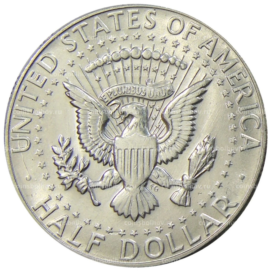1/2 доллара (50 центов) 1966 года США