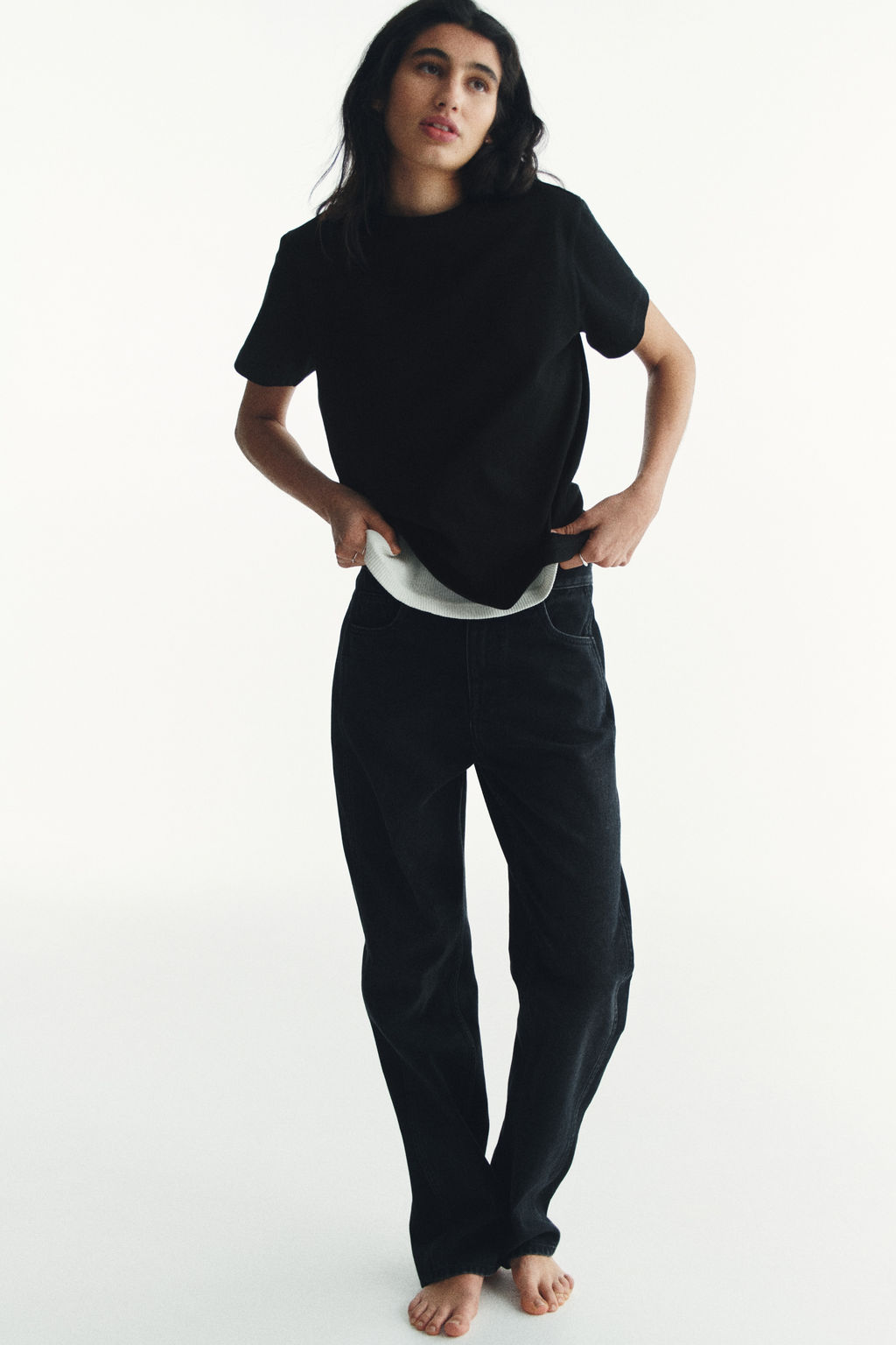 Camiseta oversize de algod?n - H&m фото 11