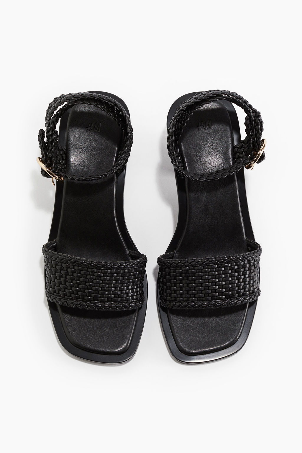 Sandalias de tac?n trenzadas - H&m фото 5