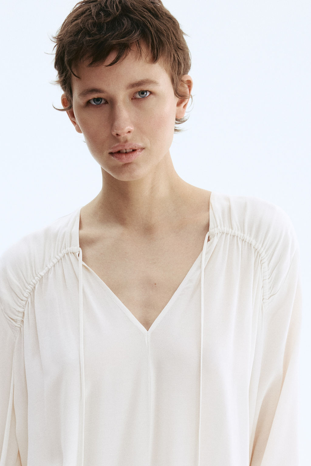 Blusa oversize de viscosa - H&m фото 5