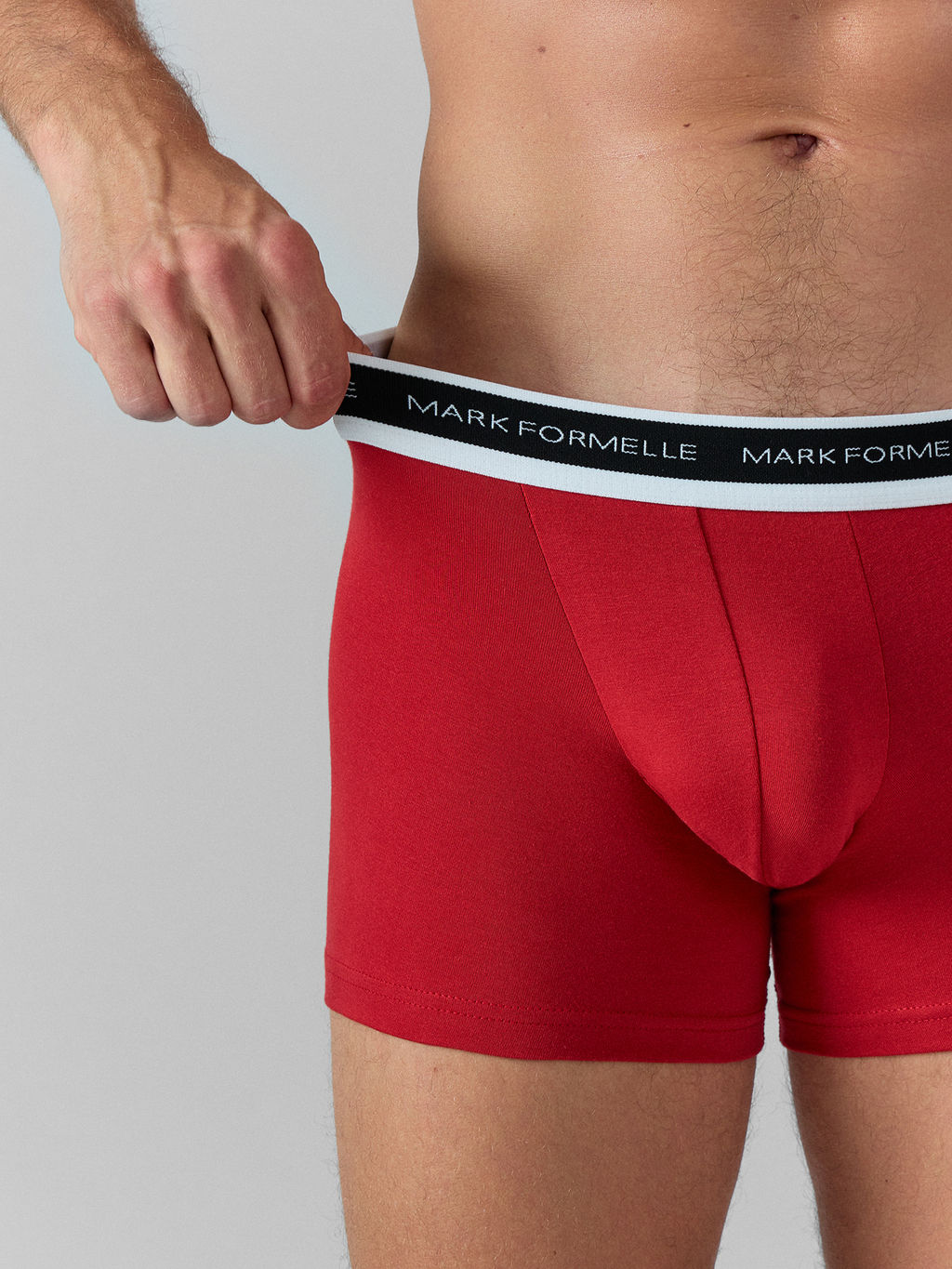 Цена за 2 штуки! Трусы боксеры мужские красные - Mark formelle фото 4