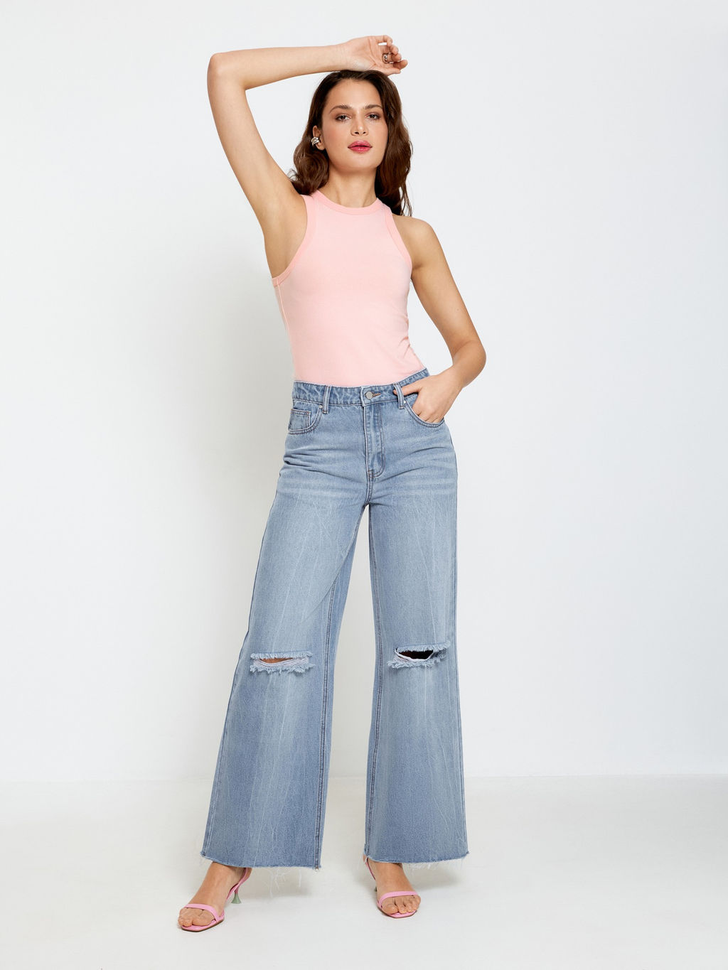 Майка жен. Jess фуксия полоска - Concept club фото 12