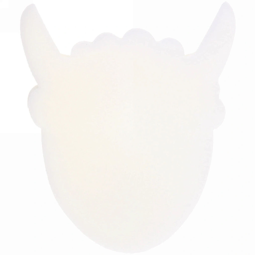 Цена за 3 шт. Губка для тела поролоновая детская фигурная "Sweet kids - Лама Молли", 15*19 см (ZIP пакет)