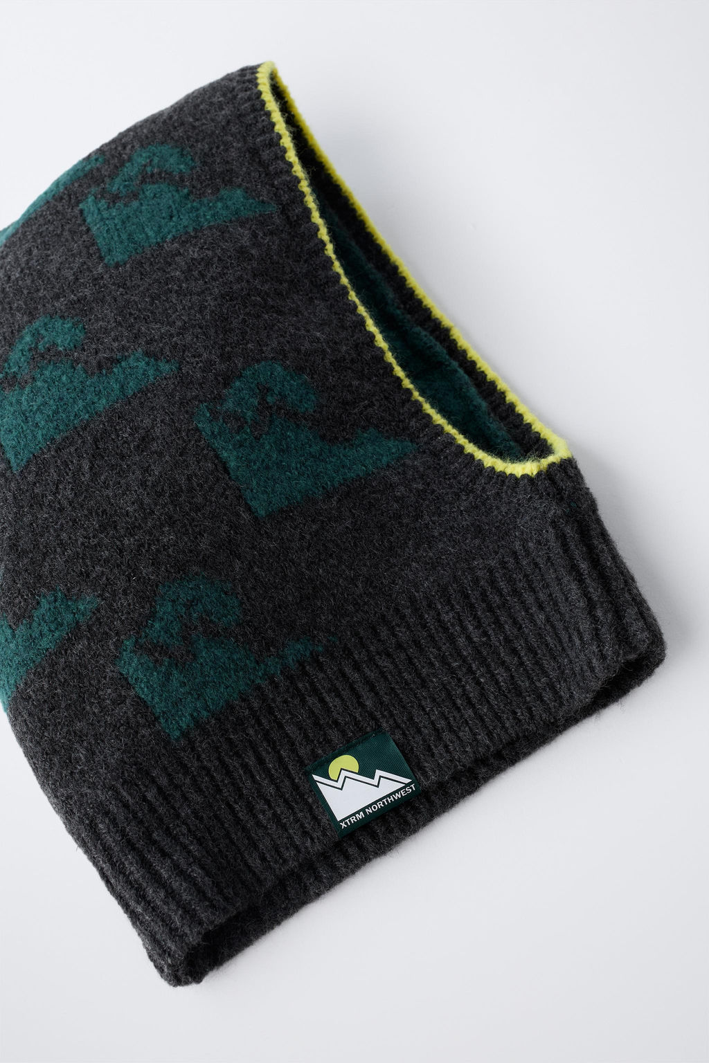 BALACLAVA PUNTO ESTAMPADO SKI COLLECTION / Negro - Zara фото 2