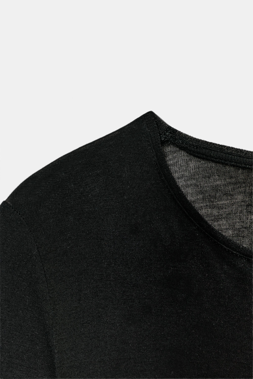 CAMISETA SUPIMA® MANGA LARGA / Negro
