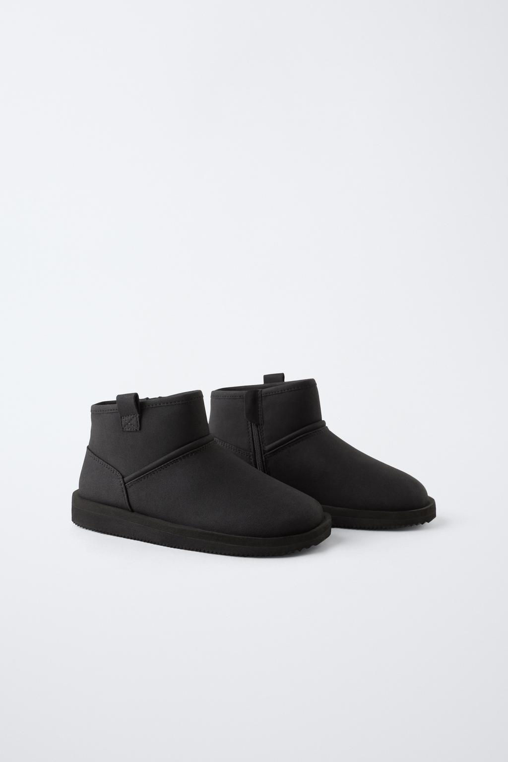 SHEEPSKIN ANKLE BOOTS - Zara фото 2
