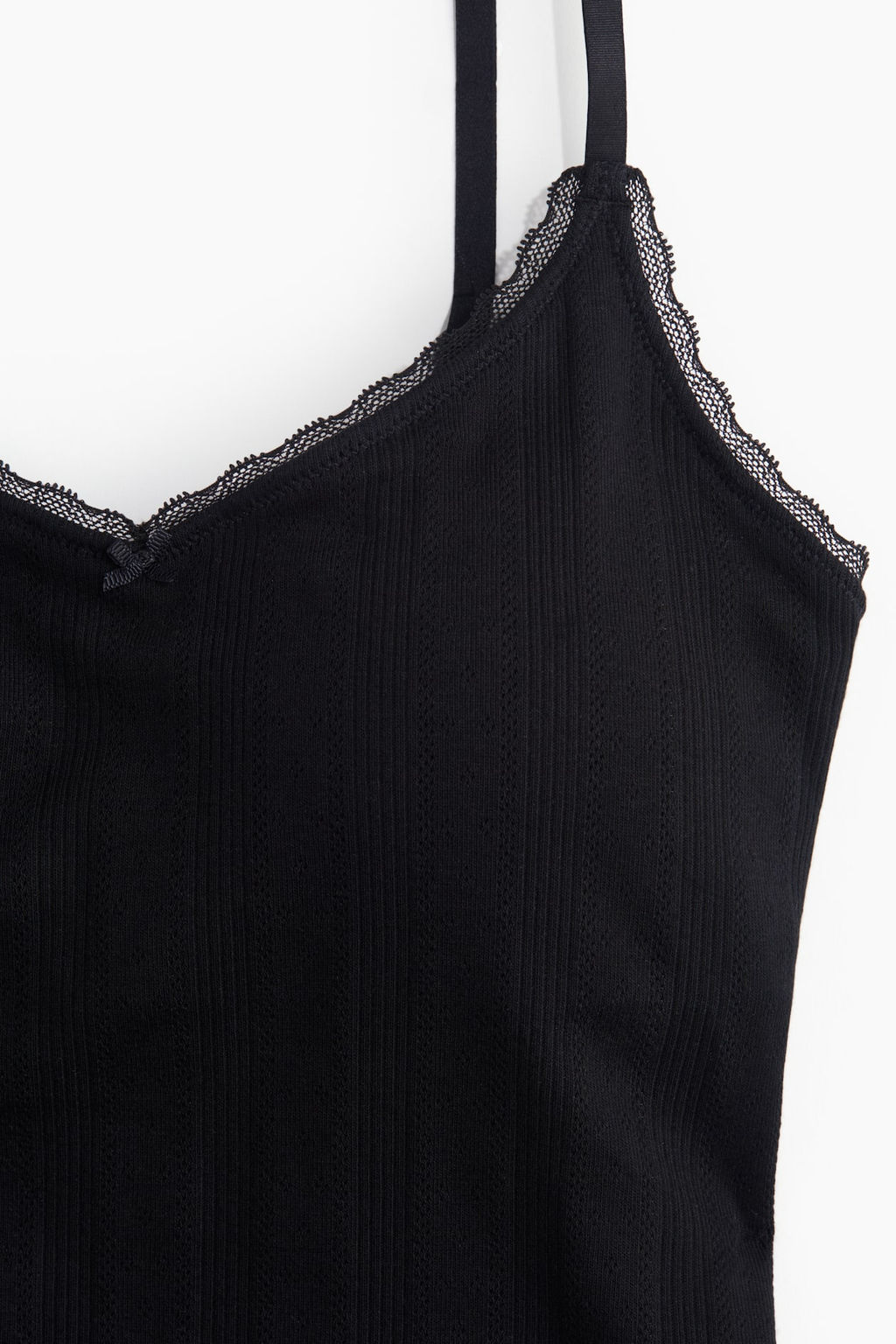 Body en pointelle con copas acolchadas - H&m фото 7