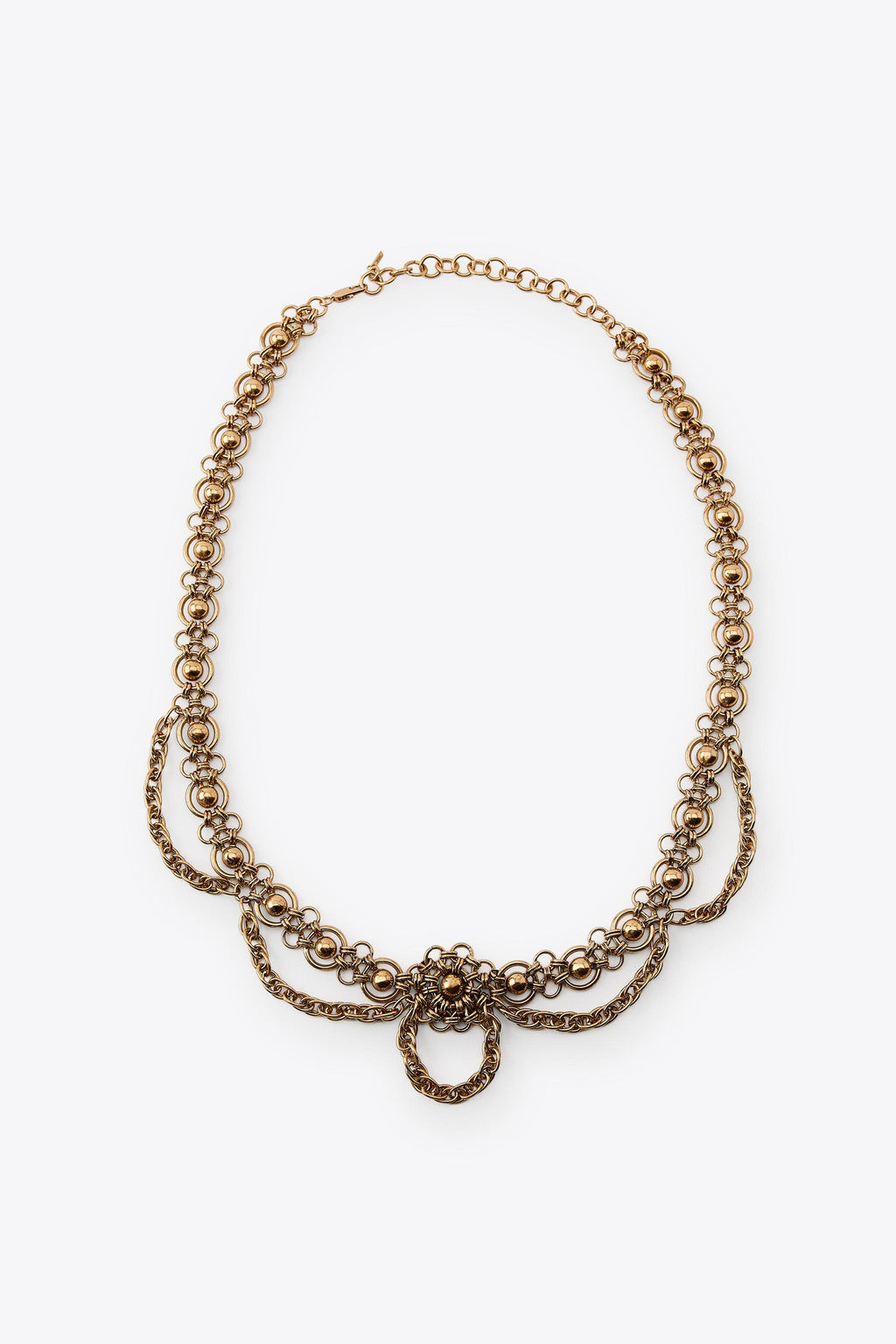 METAL FLOWER BELT - Zara фото 2