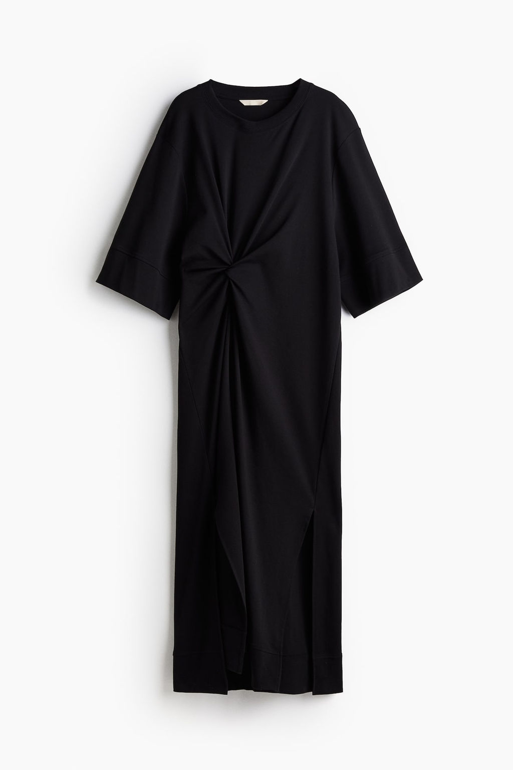 Vestido camiseta con detalle girado - H&m фото 4