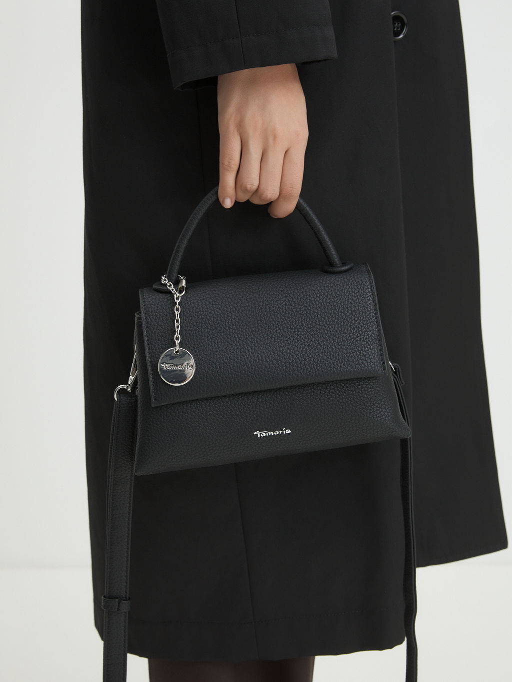 Женская сумка с ручкой TAMARIS Артикул 4476184, черный - Divas bag фото 2