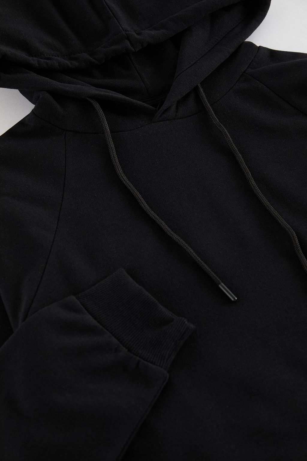 TRENDYOL MAN Siyah Basic Oversize/Genis Kesim Kapusonlu Ici Polarl? Sweatshirt TMNAW23SW00192 - Trendyolmilla фото 27