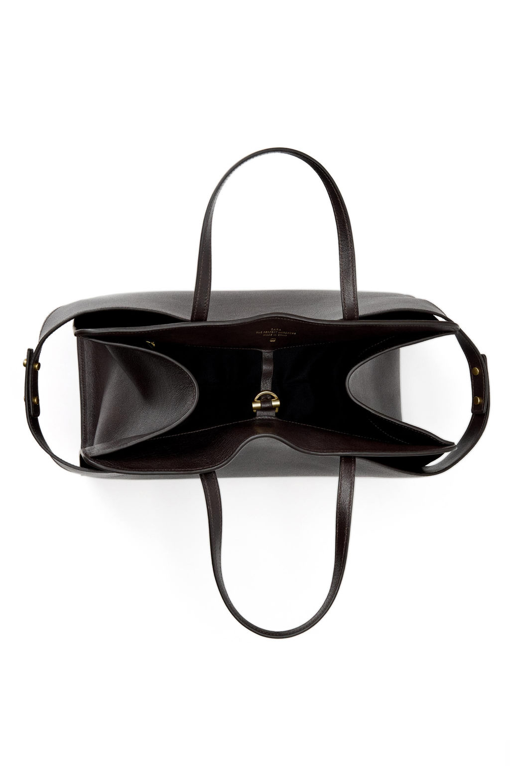 LIMITED EDITION LEATHER CITY BAG - Zara фото 12