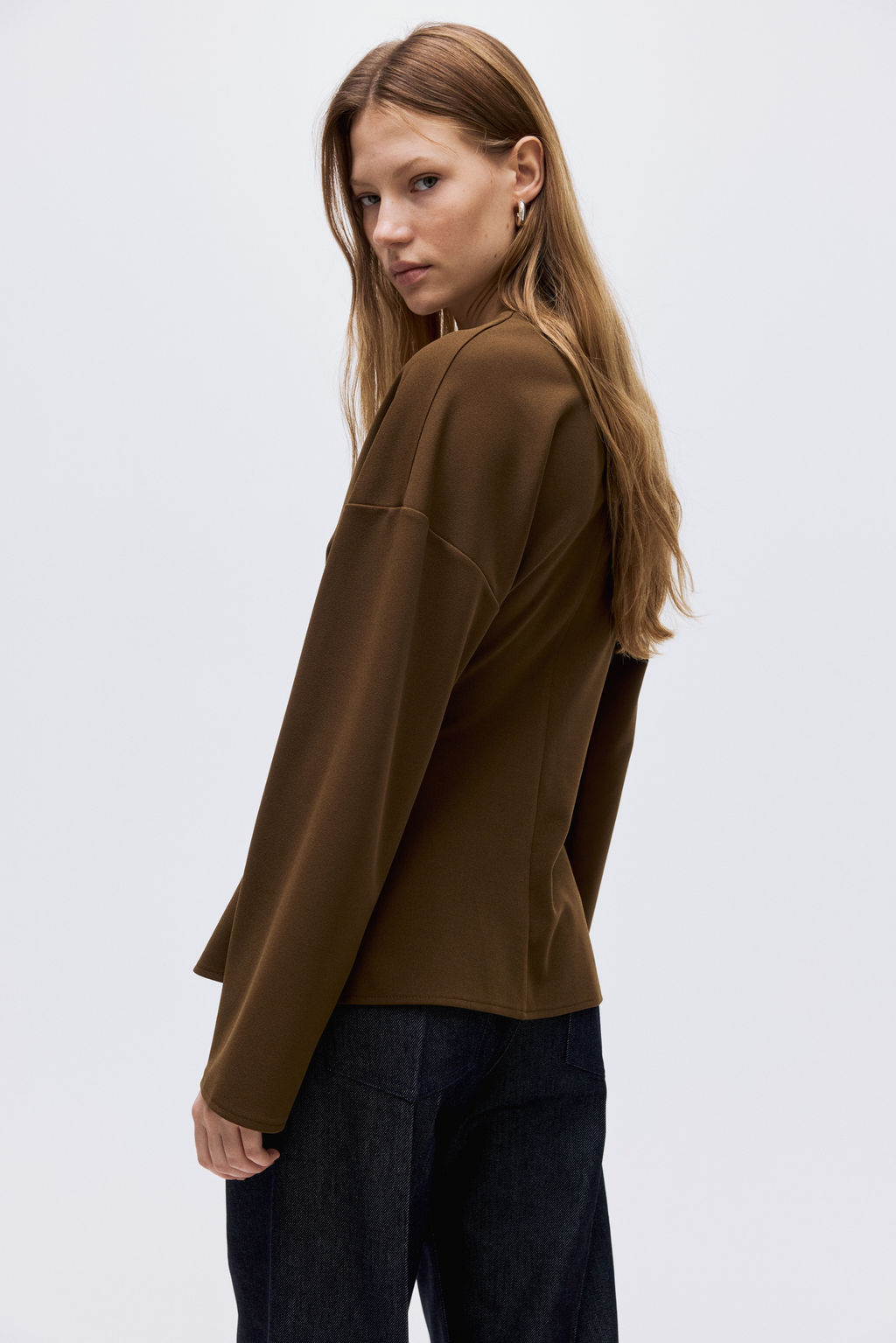 Top con botonadura frontal - H&m фото 4