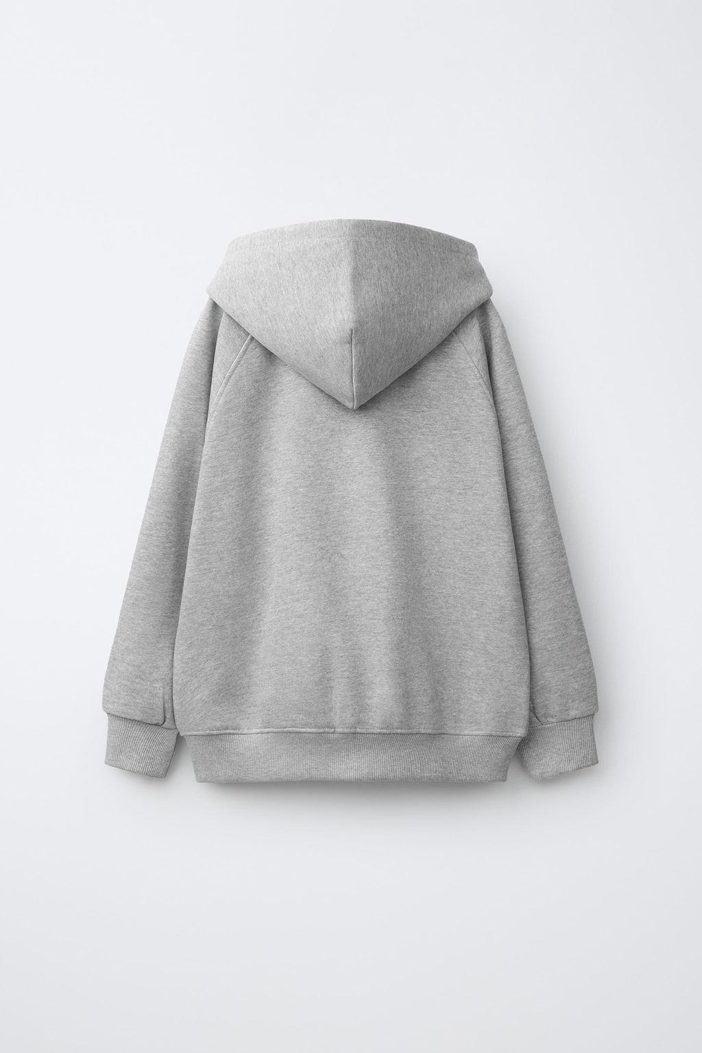 SUDADERA CREMALLERA CAPUCHA / Gris vigor? - Zara фото 2