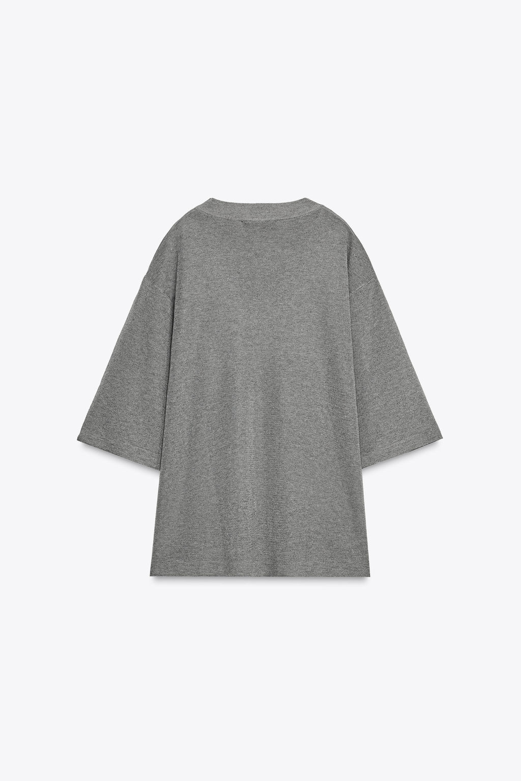 OVERSIZED PLAIN KNIT TOP - Zara фото 2